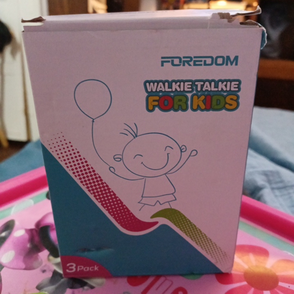 3pk Walkie Talkie For Kids by FOREDOM new in box